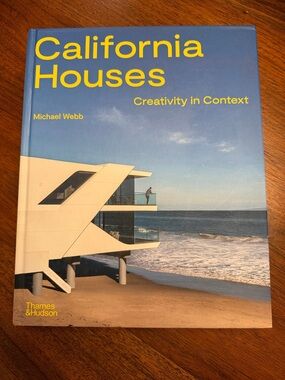 "California Houses: Creativity in Context" Coffee Table Book - Blue Cover